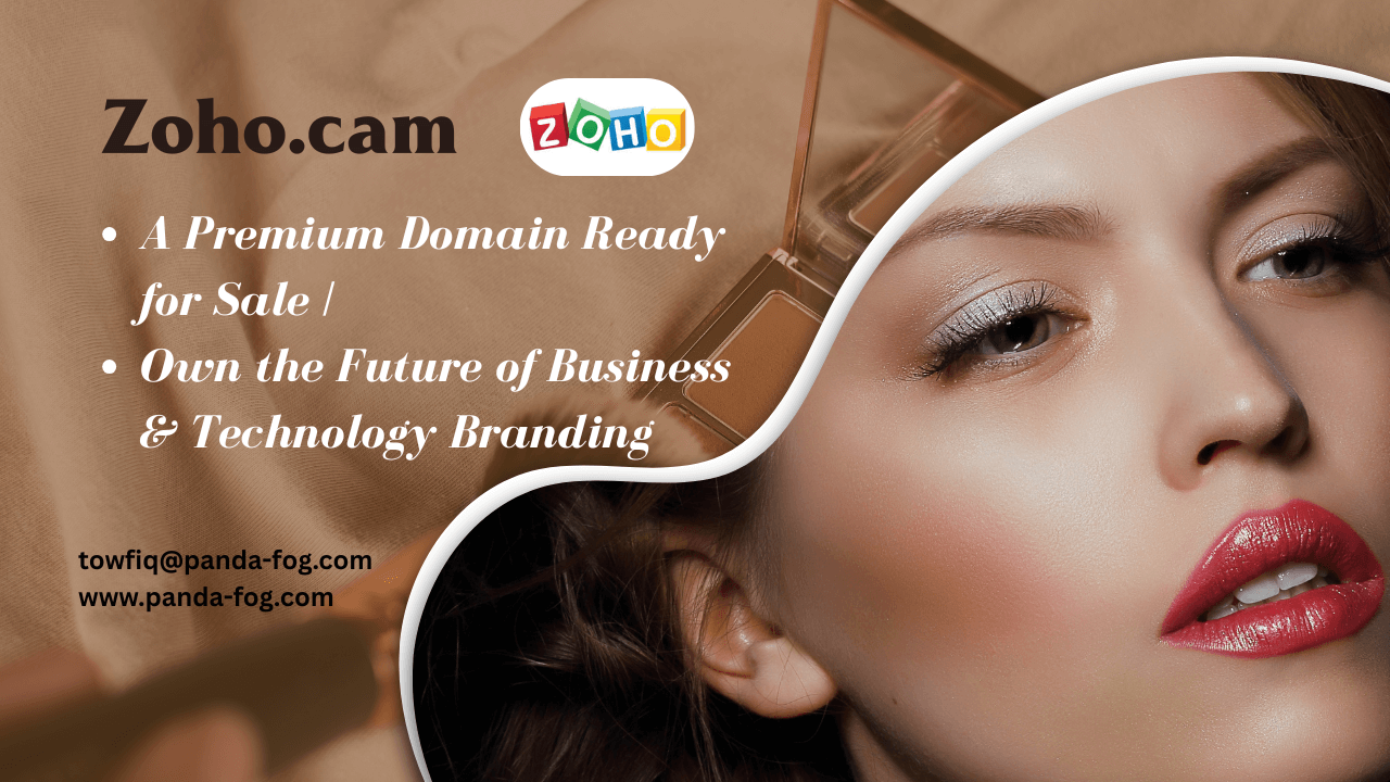 Zoho.cam – A Premium Domain Ready for Sale | Own the Future of Business & Technology Branding